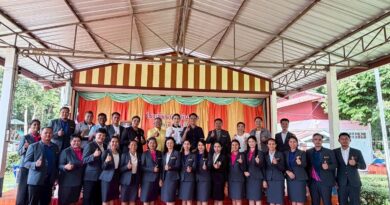 โรงเรียนบ้านพิงพวย (เสียงราษฎร์พัฒนา) ร่วมแสดงความยินดีและส่งคุณครูธนพล เครือพันธ์ ไปปฏิบัติหน้าที่ ณ โรงเรียนบ้านกันจาน โรงเรียนบ้านพิงพวย (เสียงราษฎร์พัฒนา) ร่วมแสดงความยินดีและส่งคุณครูธนพล เครือพันธ์ ไปปฏิบัติหน้าที่ ณ โรงเรียนบ้านกันจาน